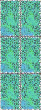 Kağıt, kumaş, ambalaj kağıdı ve duvar kâğıdı tasarımı için hoş bir arkaplan. Kusursuz desen. Raster illüstrasyonu. Elle çizilmiş kelebeklerle moda raster yaz şablonu.