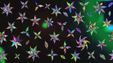 Suluboya çizim kalıbı. Dekorasyon ve tasarım için güzel bir desen. Moda baskısı. Çiçeğin suluboya çizimlerinin mükemmel deseni. Eski model. Raster illüstrasyonu.