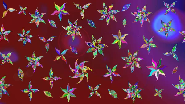 Suluboya desenli çiçek deseni. Dekorasyon ve tasarım için güzel bir desen. Moda baskısı. Çiçeğin suluboya çizimlerinin mükemmel deseni. Ayarlanmış.