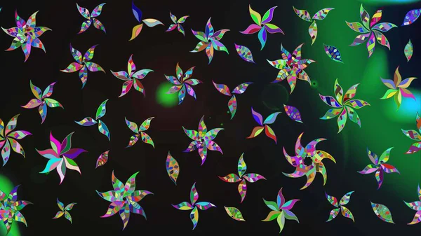 Suluboya çizim kalıbı. Dekorasyon ve tasarım için güzel bir desen. Moda baskısı. Çiçeğin suluboya çizimlerinin mükemmel deseni. Eski model. Raster illüstrasyonu.