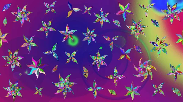 Karalama çiçekleri çizim kalıbı. Art Inspipurple ve Violet tarzı çiçekler ve yapraklar. Mor ve mor el çizimi desen. Raster deseni.