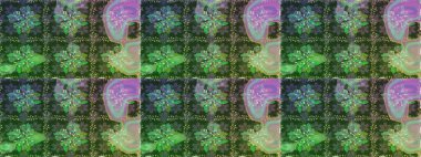 Raster desen. Fantezi kumaş deseni. Çiçekler, suluboya ile sorunsuz çiçek desenli.