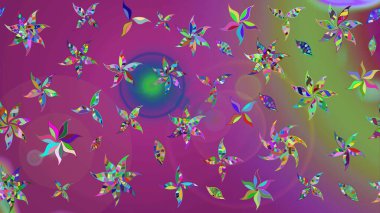 Küçük çaplı çiçeklerdeki basit şirin desenler. Tekstil veya kitap kapakları, imalat, duvar kağıtları, baskı, hediye paketi ve yapıştırma kitabı için çiçek eskizi geçmişi. Raster illüstrasyonu.