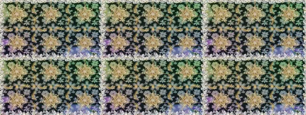 İslam tasarımı. Gri ve nötr renklerde altın desenler ve altın elementler. Kusursuz desenli oryantal süs. Çiçek kiremitleri. Raster altın tekstil baskısı.