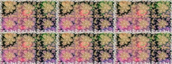 Geleneksel klasik raster altın pürüzsüz desen. Gri ve bej renklerde altın elementler. Barok tarzında kusursuz bir doğulu süsü..