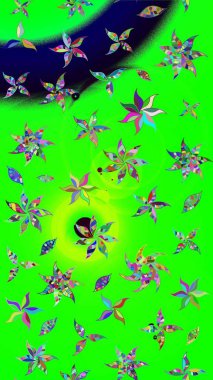 Çiçek arkaplan. Güzel kumaş deseni. Çizim raster deseni.