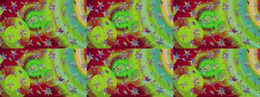 El çizimi Raster çizimi. Çizim çiçek deseni duvar kağıdı, web sitesi arka planı, ambalaj kağıdı, davetiye, broşür, afiş veya web sitesi için kullanılabilir. Parlak elementlerin.