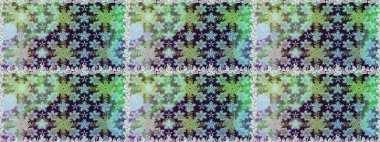 Raster illüstrasyonu. Damask altın soyut çiçek nötr renklerde pürüzsüz desen. Süsleme.