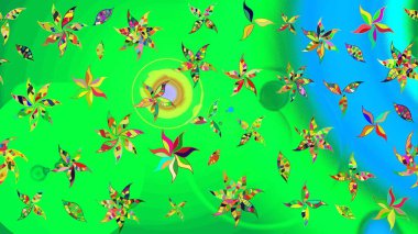 Çizim çiçek deseni duvar kağıdı, web sitesi arka planı, ambalaj kağıdı, davetiye, broşür, afiş veya web sitesi için kullanılabilir. El çizimi Raster çizimi. Parlak elementlerin.