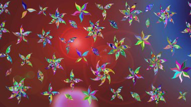 Klasik tropikal doğal elementlerin suluboya seti. Egzotik çiçekler, kahverengi ve kırmızı renkler üzerine botanik, parlak klasik doğa. Raster illüstrasyonu.