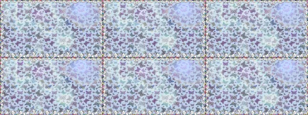 Raster Kelebekleri deseni. Soyut, pürüzsüz bir arkaplan. Güzel bir kumaş tasarımı. Tarafsız ve gri renkler üzerine resim.