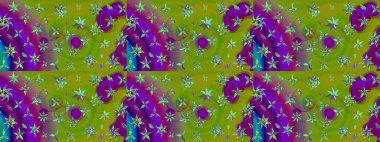 Güzel kumaş deseni. Raster illüstrasyonu. Küçük bir çiçekte eskiz deseni. Güzel çiçek arkaplanı..