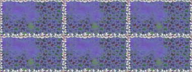 Raster renkli sonsuz doku. Kelebeklerle kusursuz desen. Elle çizilmiş illüstrasyon. Bahar ve yaz tasarımı için renkli arkaplan.