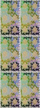 Süslü raster dekorasyonu. Lüks, kraliyet ve Viktorya dönemi konsepti. Tarafsız renklerde altın element. Klasik barok çiçekli, nötr yerine altın desenli..