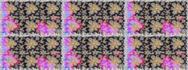 Klasik klasik klasik arka plan. Gri ve nötr renklerde altın elementlerle kusursuz desen. Kusursuz klasik raster altın desenli. Geleneksel oryantasyon süsü.