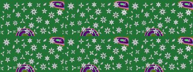 Soyut etnik raster çizim kalıbı. Arkaplan dokusu, duvar kağıdı, yeşil ve nötr renklerde çiçek teması. Kabile sanatı boho baskısı, klasik çiçek arkaplanı.