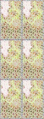 Raster illüstrasyonu. Farklı yönlere uçan renkli kelebek koleksiyonu. Kızlar, erkekler, elbiseler, duvar kağıtları için soyut, pürüzsüz desen.