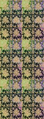 Kusursuz altın desen. Altın elementli gri renkler. Raster altın çiçek süsü brokar kumaş ve cam desenli. Çiçek desenli altın metal..