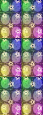 Noel nötr, menekşe ve yeşiller. Raster illüstrasyonu. Sihirli nötr, mor ve yeşil tatil soyut arka plan yıldız ve düşen kar taneleri.