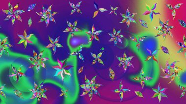 Scenic flower pattern. Floral composition, hand painted, delicate template. Top view, soft violet and green color style. Stylish invitation for valentines day and greeting card concept.