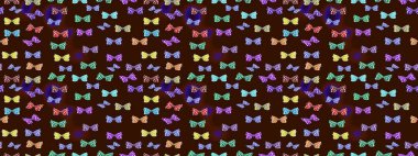 Raster. Moda Kumaşı Tasarımı. Şirin kelebeklerin güzel çizim şekli. Elle çizilmiş illüstrasyon. Kahverengi ve nötr renklerde resimler.