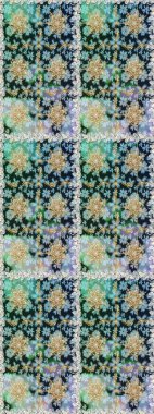 Tarafsız renklerde grafiksel modern kusursuz desen. Kusursuz çiçek deseni. Duvar kâğıdı barok, İspanyol kumaşı. Kusursuz raster arkaplanı.