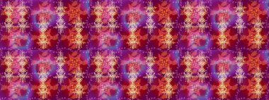 Noel süsleri ve Noel süsleri. Raster Noel soyut renkli arkaplan ve düşen kar tanesi.