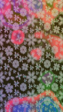 Raster illüstrasyonu. Düz Çiçek Elementleri Tasarımı. Asya tekstil tarzında. Güzel kumaş deseni. Çiçek desenli çizim. Renkli Bahar Teması çizim şablonu.