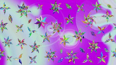 Raster resim. Elle çizilmiş. Güzel kumaş deseni. Doodle çiçekler ve dalları, otlar ve çiçekler.