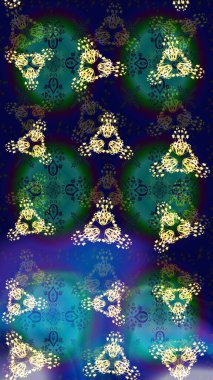 Tekstil için Lacy Fashion Print. Mandalas 'ın dekoratif dokusu. Lace Snowflakes 'in etnik kökü. Folk Style. Raster illüstrasyonu. Kumaş veya Duvar Kağıdı Tasarımı. Şekillendirilmiş Çiçekler.