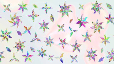 Tarafsız ve bej renkler üzerine çiçek desenli çizimler, el yapımı papatyalar, papatyalar. Tekrarlanan çiçek arkaplanı, zarif nötr ve bej renkli çiçek duvar kağıdı.