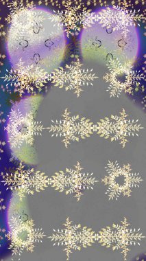 Raster resim. Christmas dekorasyon kar kar tanesi. Noel şenlikli arka plan.