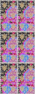 Damask pürüzsüz yineleme kalıbı. Gri ve nötr renklerde altın element. Barok tarzında altın çiçekli süs. Antika altın tekrarlanabilir duvar kağıdı.