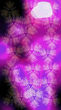 Boyama sayfaları. Raster süslemeleri, Noel tebrik kartları, davetiye şablonu. Zentangle zarif kar taneciği.