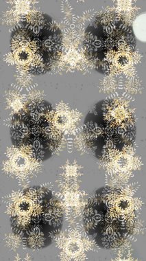 Raster sketch. Graphic element decoration. Snowflake mosaic icon. Flat design. Silhouette snow flake sign isolated gray, beige and neutral colors. Symbol winter, frozen, Christmas, New Year holiday.