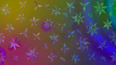 Modern stil dokusu. Çiçek desenli raster, kahverengi çizgi grafik deseni soyut raster arkaplan.