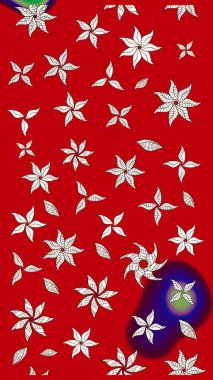 Eskiz Vintage Çiçek Deseni. Raster Kalça dokusu deseni.