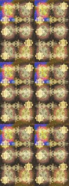 Yeni yıl dekoratif kar taneleri arka planı. El çizimi Noel Raster illüstrasyonu. Kış Kar Taneleri Karalamaları.