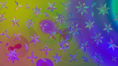 Organik elementler. Suluboya etkisi. Botanik çizim kalıbı. Raster deseni.