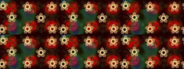 Retro tarzı, kış elementleri. Son moda kar taneleri ve elementler onun kartlarını gösteriyor. Modern soyut tasarım posteri, kapak, kahverengi, kırmızı ve siyah renkli kart tasarımı. Kar taneleri tasarımı.