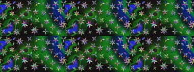 Çizim çiçek deseni duvar kağıdı, web sitesi arka planı, ambalaj kağıdı, davetiye, broşür, afiş veya web sitesi için kullanılabilir. El çizimi Raster çizimi. Karalama elementleri.