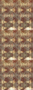 Renkli elementlerle Raster ilginç desen.