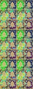 Çiçek süsü kumaş deseni, cam, çiçek desenli metal altın elementli yeşil renkler. Klasik Raster altın eskiz modeli..