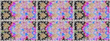 Doğulu stil altın desenleri altın elementlerle birlikte nötr ve gri renklerle donatır. Kusursuz kıvırcık saçlar. Raster altın desen.