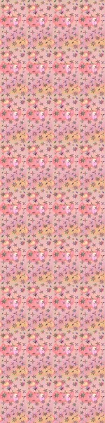 Beautiful watercolor Bouquet of summer flowers sketch pattern. Nice fabric pattern.