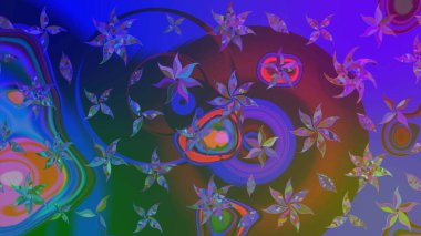 Karalama elementleri. Çizim çiçek deseni duvar kağıdı, web sitesi arka planı, ambalaj kağıdı, davetiye, broşür, afiş veya web sitesi için kullanılabilir. El çizimi Raster illüstrasyonu.