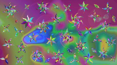 Çiçeğin suluboya çizimlerinin mükemmel deseni. Moda baskısı. Suluboya çizim kalıbı. Eski model. Dekorasyon ve tasarım için güzel desen.