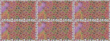 Kelebekli Raster. Kıyafetler, erkekler, kızlar ve duvar kağıtları için soyut, pürüzsüz desen. Bej ve nötr renklerde bir resim. Raster..