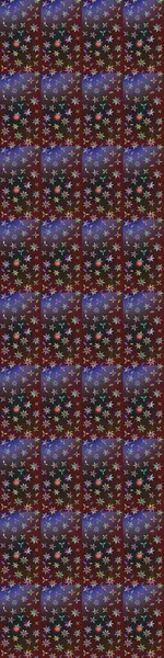 Raster illüstrasyonu. Küçük çiçekteki sevimli çiçek deseni. Güzel kumaş deseni. Güzel karalamalı çiçek deseni çiz..