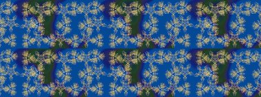 Tekstil veya kitap kapakları, imalat, duvar kağıtları, baskı, hediye paketi ve yapıştırma kitabı için çiçek eskizi geçmişi. Küçük çaplı çiçeklerdeki basit şirin desenler. Raster illüstrasyonu.